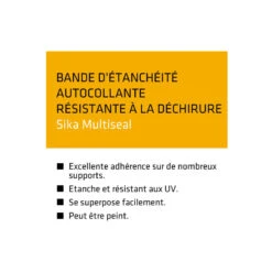Bande D'étanchéité Bitumineuse SIKA SikaMultiSeal - Gris - 200mm X 3m 18 Bande D'étanchéité Bitumineuse SIKA SikaMultiSeal - Gris - 200mm X 3m -espace-bricolage bande d etancheite bitumineuse sika sikamultiseal gris 200mm x 3m 7