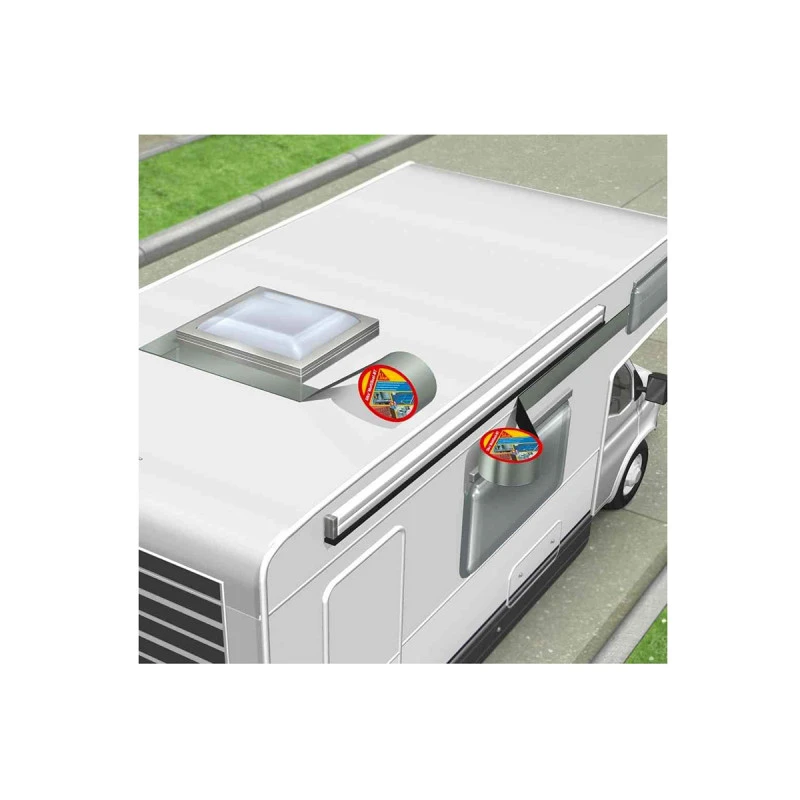 Bande D'étanchéité Bitumineuse SIKA SikaMultiSeal - Gris - 75mm X 10m 8 Bande D'étanchéité Bitumineuse SIKA SikaMultiSeal - Gris - 75mm X 10m – Image 6