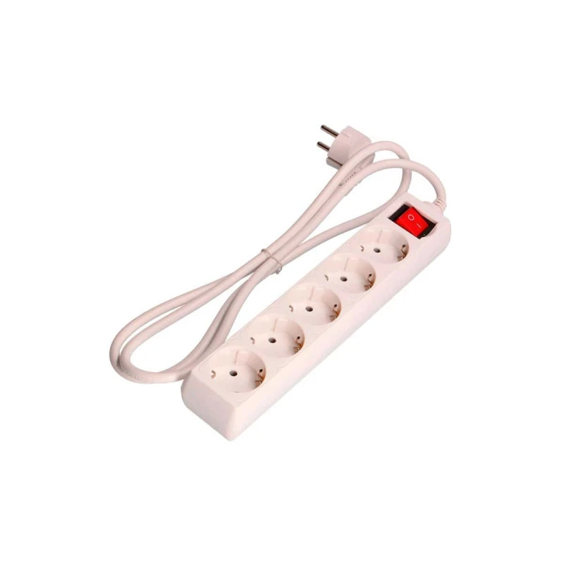 Bloc EDM - 5 Prises Avec Interrupteur - 16A - 3m - 41045 3 Bloc EDM - 5 Prises Avec Interrupteur - 16A - 3m - 41045