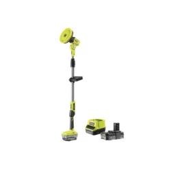 Brosse Motorisée Télescopique RYOBI 18V One+ - 1 Batterie 2.0Ah - 1 Chargeur R18TPS-120G