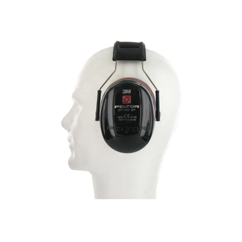 Casque 3M Antibruit Noir OPTIME 3 PELTOR - H540A 4 Casque 3M Antibruit Noir OPTIME 3 PELTOR - H540A – Image 2