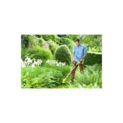 espace-bricolage -espace-bricolage coupe bordures dresse bordures ryobi 18v oneplus 1 batterie lithiumplus 25ah 1 chargeur rapide 1 tete double lames dentelees rlt183225fpk 1