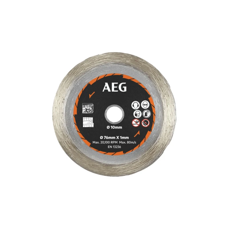 AEG Disque Abrasif Diamanté - 76mm - AAKMMTC01 3 AEG Disque Abrasif Diamanté - 76mm - AAKMMTC01
