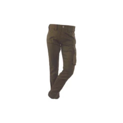 Jeans De Travail RICA LEWIS - Homme - Taille 52 - Multi Poches - Coupe Droite Confort - Fibreflex - Twill Stretch - Kaki - Jobc