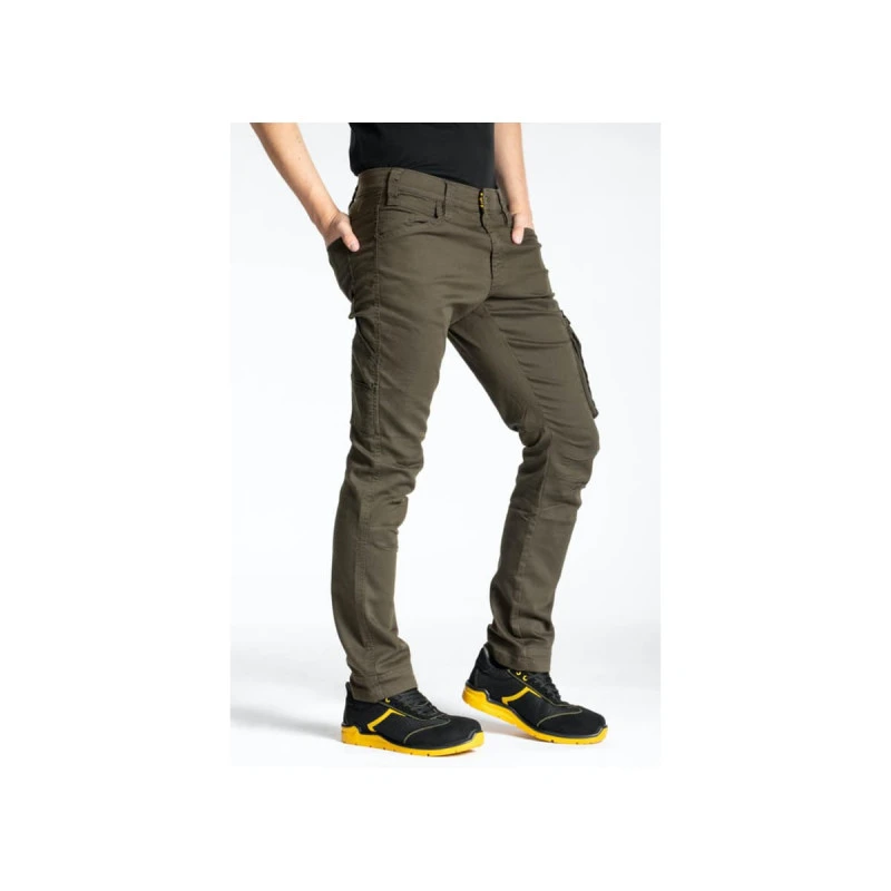 Jeans De Travail RICA LEWIS - Homme - Taille 52 - Multi Poches - Coupe Droite Confort - Fibreflex - Twill Stretch - Kaki - Jobc 6 Jeans De Travail RICA LEWIS - Homme - Taille 52 - Multi Poches - Coupe Droite Confort - Fibreflex - Twill Stretch - Kaki - Jobc – Image 4