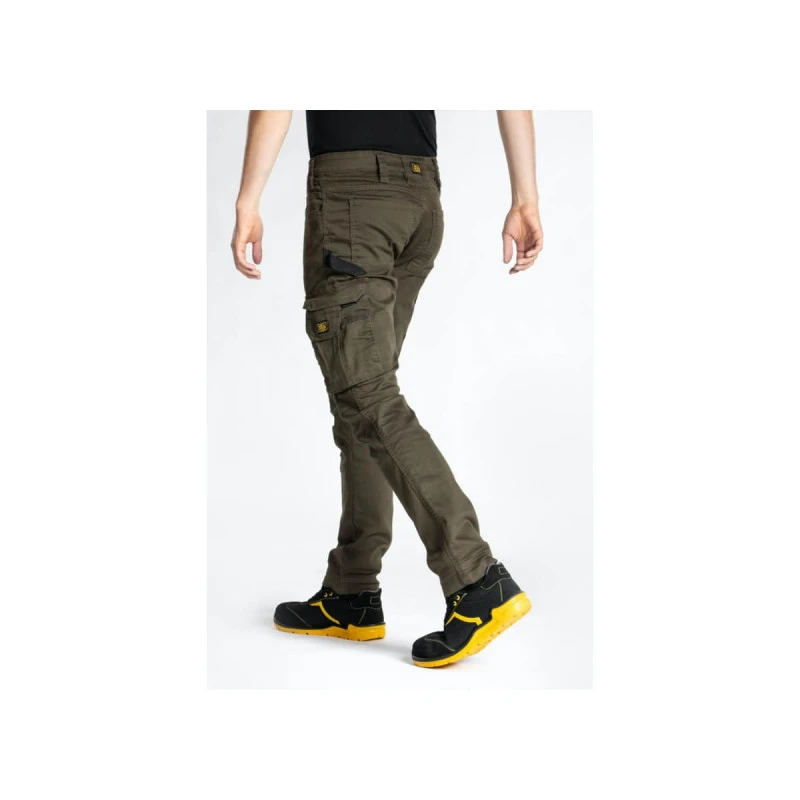 Jeans De Travail RICA LEWIS - Homme - Taille 52 - Multi Poches - Coupe Droite Confort - Fibreflex - Twill Stretch - Kaki - Jobc 8 Jeans De Travail RICA LEWIS - Homme - Taille 52 - Multi Poches - Coupe Droite Confort - Fibreflex - Twill Stretch - Kaki - Jobc – Image 6