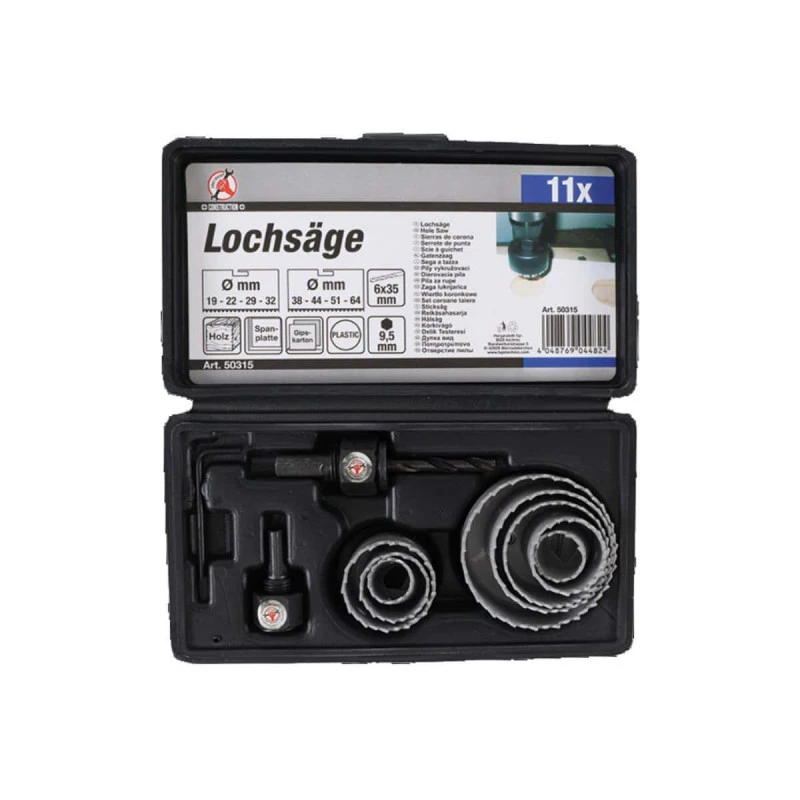 Jeu De Scies Cloches BGS - 11 Pcs - 50315 4 Jeu De Scies Cloches BGS - 11 Pcs - 50315 – Image 2