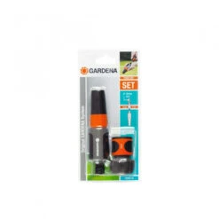 Kit D'arrosage Tuyaux 19 Mm 3/4" 1 Raccord Aquastop Et 1 Lance D'arrosage GARDENA - 18290-26