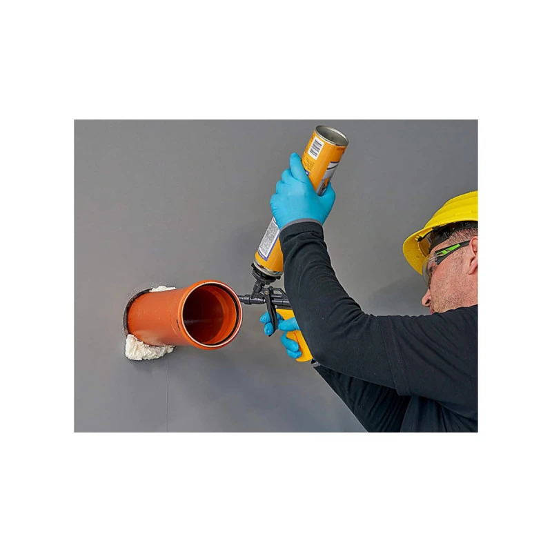 Kit SIKA Mousse Polyuréthane Expansive 500ml X6 - Nettoyant 500ml - Pistolet Foam Gun 6 Kit SIKA Mousse Polyuréthane Expansive 500ml X6 - Nettoyant 500ml - Pistolet Foam Gun – Image 4