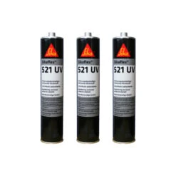Lot De 3 Colle-mastics Hybride SIKA Sikaflex 521 UV - Blanc - 300ml