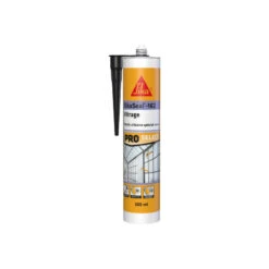 Mastic élastique Silicone SIKA Sikaseal-162 Vitrage - Noir - 300ml