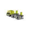 Pack 2 Batteries RYOBI 18V One+ 5.0Ah LithiumPlus - 1 Chargeur Rapide 2.0Ah RC18120-250 -espace-bricolage pack 2 batteries ryobi 18v oneplus 50ah lithiumplus 1 chargeur rapide 20ah rc18120 250