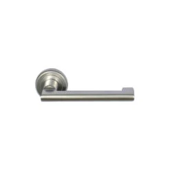Poignée De Porte Aluminium - Pyla - Finition Chrome Perle
