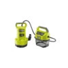 Pompe D'évacuation RYOBI - RY18SPA-0 - 18V One+ - 4200 L/h - Sans Batterie Ni Chargeur 2 Pompe D'évacuation RYOBI - RY18SPA-0 - 18V One+ - 4200 L/h - Sans Batterie Ni Chargeur -espace-bricolage pompe d evacuation ryobi ry18spa 0 18v oneplus 4200 lh sans batterie ni chargeur