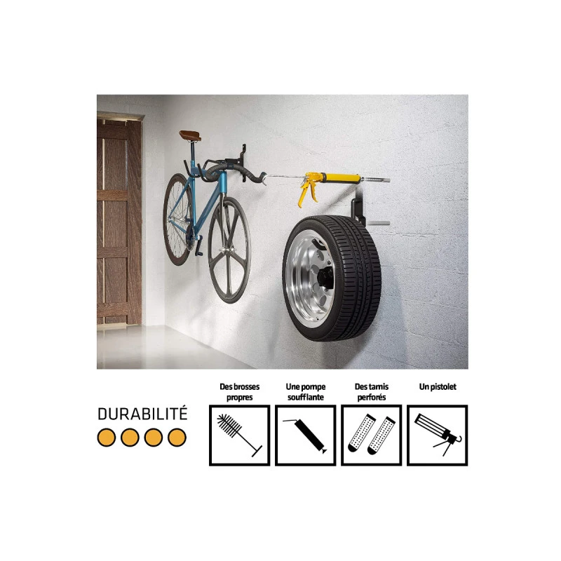 Résine De Scellement Chimique Rapide SIKA Anchorfix-1 Evolution - Gris - 300ml 4 Résine De Scellement Chimique Rapide SIKA Anchorfix-1 Evolution - Gris - 300ml – Image 2