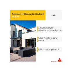 Traitement Curatif Et Désincrustant SIKA - Sikagard-127 Stop Tout En 1 - 5L 11 Traitement Curatif Et Désincrustant SIKA - Sikagard-127 Stop Tout En 1 - 5L -espace-bricolage traitement curatif et desincrustant sika sikagard 127 stop tout en 1 5l 2